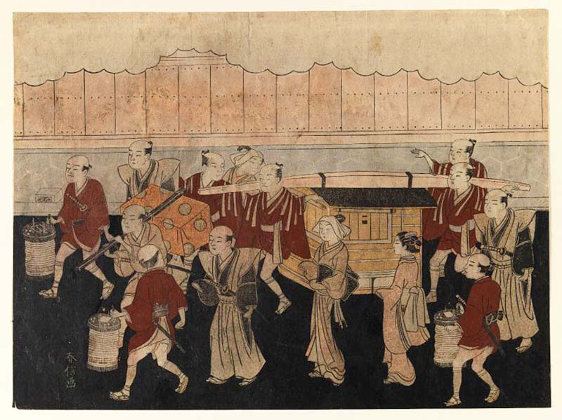 The Bride's Trip to her Husband's House from The Marriage Ceremonies